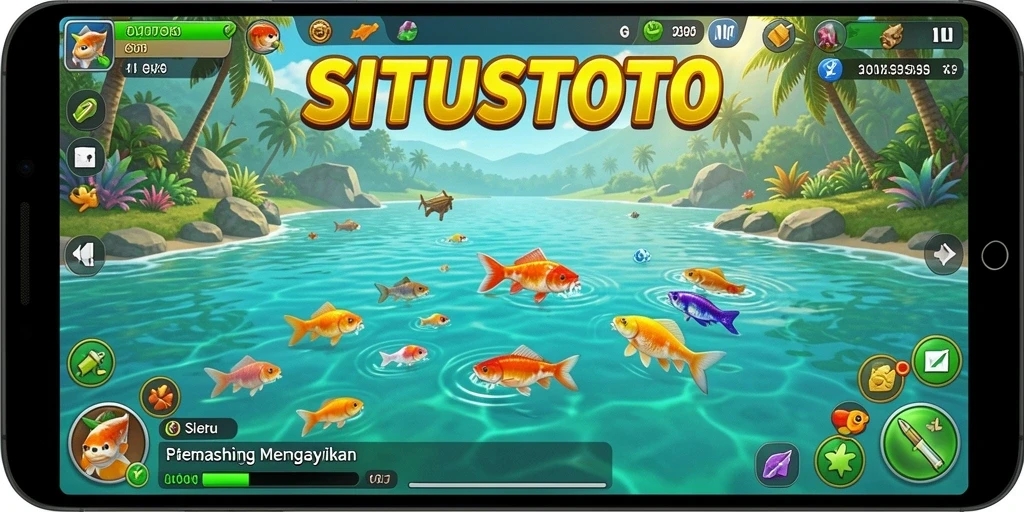 Tangkapan ikan yang indah di SITUSTOTO.